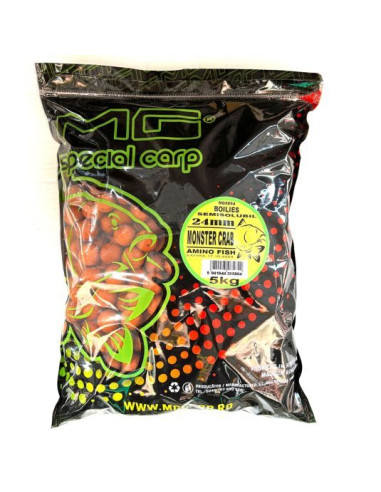 Boilies MG Special Carp Total Semisolubil, Monster Crab, 5kg