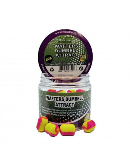 Wafters MG Special Carp Dumbell, Atract, 10mm, 40g Wafters MG Special Carp Dumbell, Atract, 10mm, 40g
