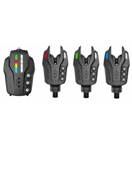 Set Avertizori + Statie Prologic Element Com-Pact, 3+1 Set Avertizori + Statie Prologic Element Com-Pact, 3+1
