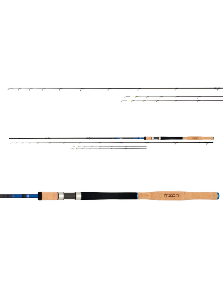 Lanseta Daiwa N‘Zon Distance Special Feeder, 3.35m, 80g, 2+3buc Lanseta Daiwa N‘Zon Distance Special Feeder, 3.35m, 80g, 2+3buc