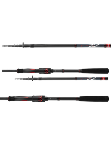 Lanseta Daiwa Tele Ninja X-Compact Spin, 2.25m, 5-30g