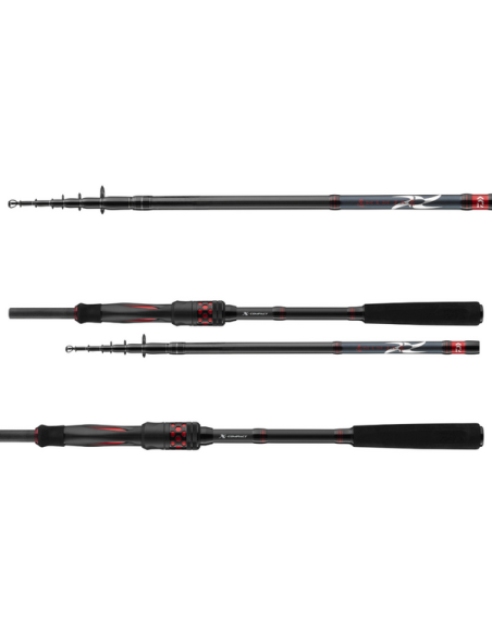 Lanseta Daiwa Tele Ninja X-Compact Spin, 2.25m, 5-30g