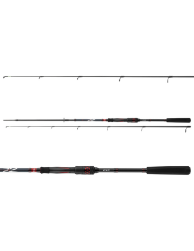 Lanseta Daiwa Ninja EXT Spin, 2.25m, 15-50g, 3buc