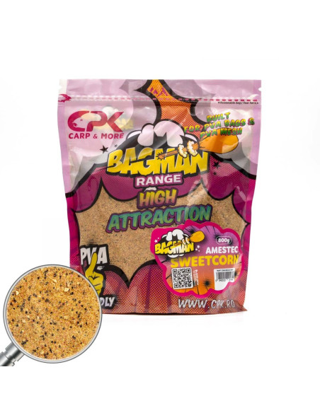 Amestec Pungi Solubile CPK Bagman, Sweetcorn, 800g Amestec Pungi Solubile CPK Bagman, Sweetcorn, 800g