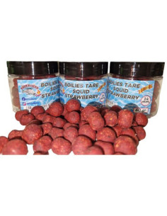Boilies FireBaits Tare, Squid - Strawberry, 14mm, 60g