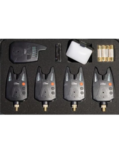 Set 4 Avertizoare Cu Statie Fl Jy-76 + Lampa Cort