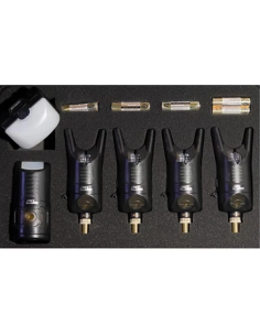 Set 4 Avertizoare Cu Statie Fl Jy-71 + Lampa Cort