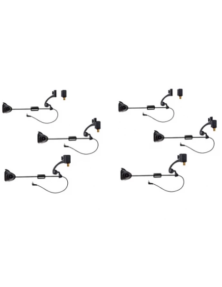 Set Swinger 6 Buc Fl Mkm-3 Cu Conector Rapid Black Color Jy-sw-15tsb-6 + Cofret Set Swinger 6 Buc Fl Mkm-3 Cu Conector Rapid Black Color Jy-sw-15tsb-6 + Cofret