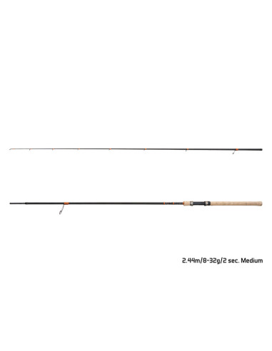 Lanseta Delphin Corx Spin, 2.44m, 8-32g, 2buc
