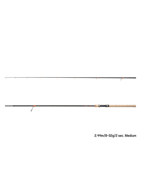 Lanseta Delphin Corx Spin, 2.44m, 8-32g, 2buc Lanseta Delphin Corx Spin, 2.44m, 8-32g, 2buc