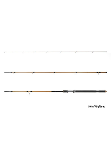 Lanseta Delphin Legia CarpMatch, 3.60m, 75g, 3buc