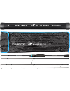 Lanseta Favorite Blue Bird Compact Fast, 2.30m, 1-7g, 4buc 2