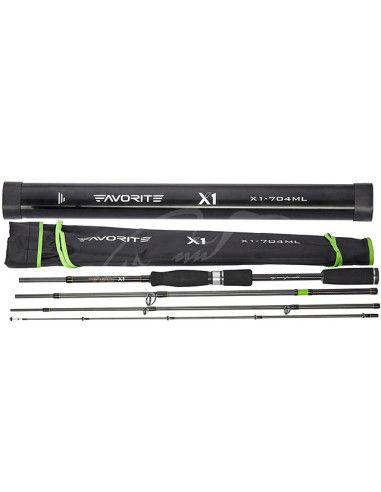 Lanseta Favorite X1 Travel Extra Fast, 2.29m, 7-24g, 4buc