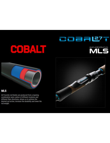 Lanseta Favorite Cobalt Medium Fast, 2.70m, 20-50g, 2buc