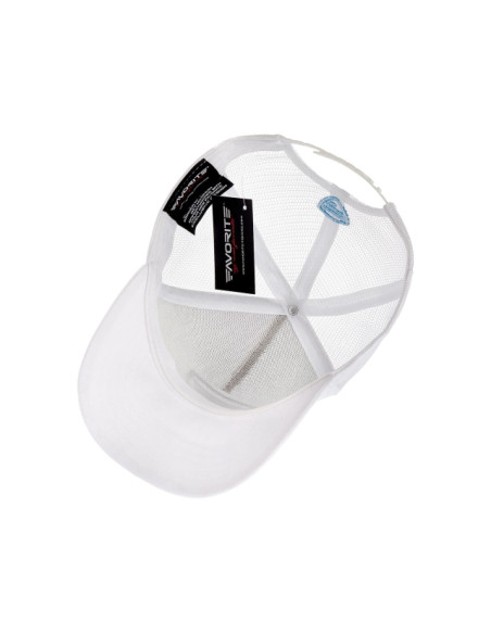 Sapca Favorite 2073 Mesh Cap White Sapca Favorite 2073 Mesh Cap White