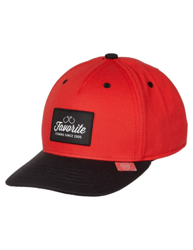 Sapca Favorite 2227 Cap Red and Black