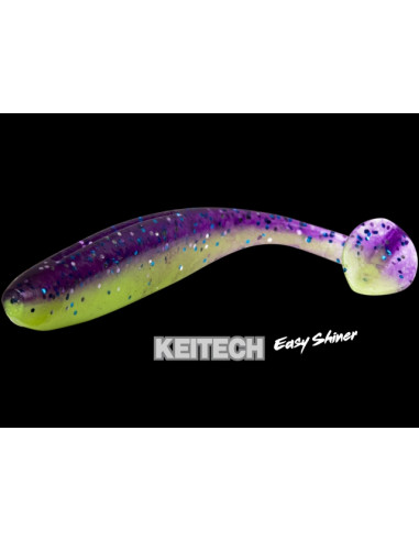 Shad Keitech Easy Shiner, Ice Chartreuse PAL03, 10cm, 7buc/plic