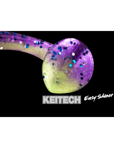 Shad Keitech Easy Shiner, Ice Chartreuse PAL03, 10cm, 7buc/plic