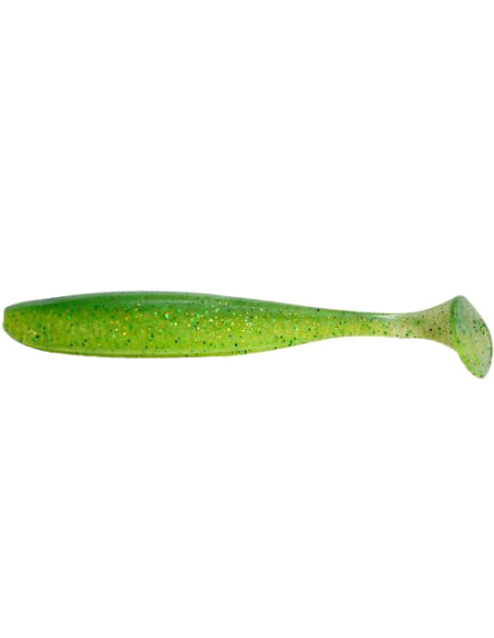 Shad Keitech Easy Shiner, Lime Chartreuse 424, 10cm, 7buc/plic