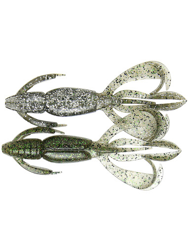 Creatura Keitech Crazy Flapper, Silver Flash Craw 460, 7.1cm, 8buc/plic