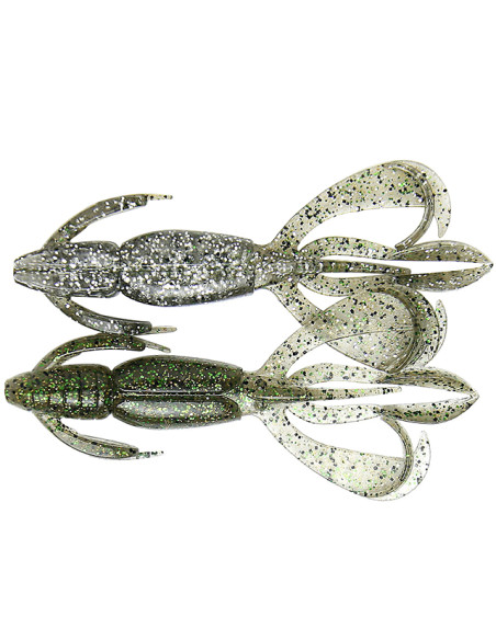 Creatura Keitech Crazy Flapper, Silver Flash Craw 460, 7.1cm, 8buc/plic Creatura Keitech Crazy Flapper, Silver Flash Craw 460, 7.1cm, 8buc/plic