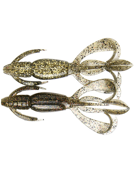 Creatura Keitech Crazy Flapper, Gold Flash Craw 461, 7.1cm, 8buc/plic Creatura Keitech Crazy Flapper, Gold Flash Craw 461, 7.1cm, 8buc/plic