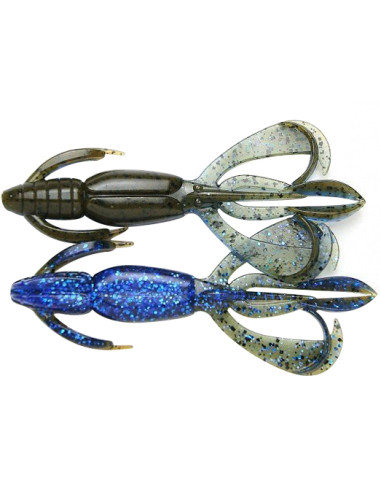 Creatura Keitech Crazy Flapper, Okeechobee Craw 402, 7.1cm, 8buc/plic