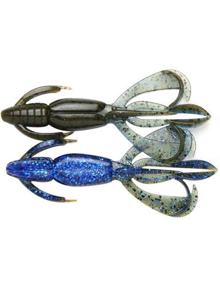 Creatura Keitech Crazy Flapper, Okeechobee Craw 402, 7.1cm, 8buc/plic Creatura Keitech Crazy Flapper, Okeechobee Craw 402, 7.1cm, 8buc/plic