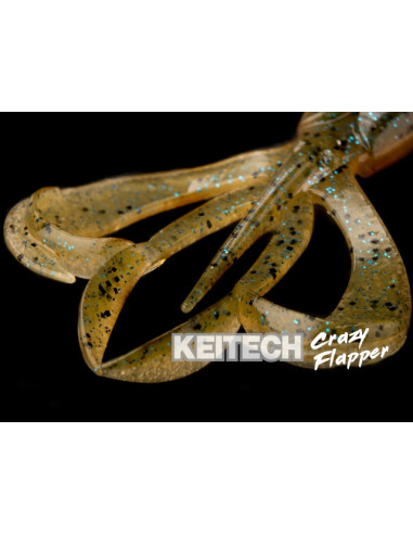 Creatura Keitech Crazy Flapper, Yodogawa Craw 521S, 7.1cm, 8buc/plic