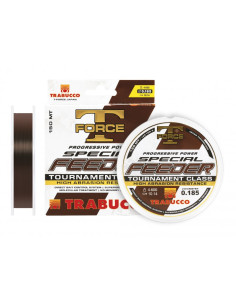 Fir Monofilament Trabucco T-Force Special Feeder, Dark Brown, 150m