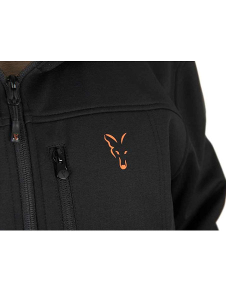 Jacheta Fox Collection Soft Shell Jacket Black/Orange Jacheta Fox Collection Soft Shell Jacket Black/Orange
