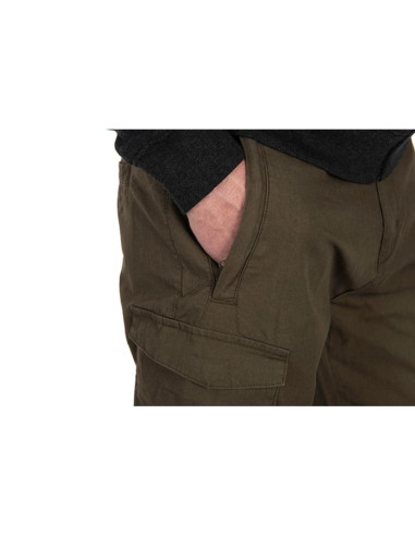 Pantaloni Lungi Fox Collection LW Cargo Trouser Green/Black