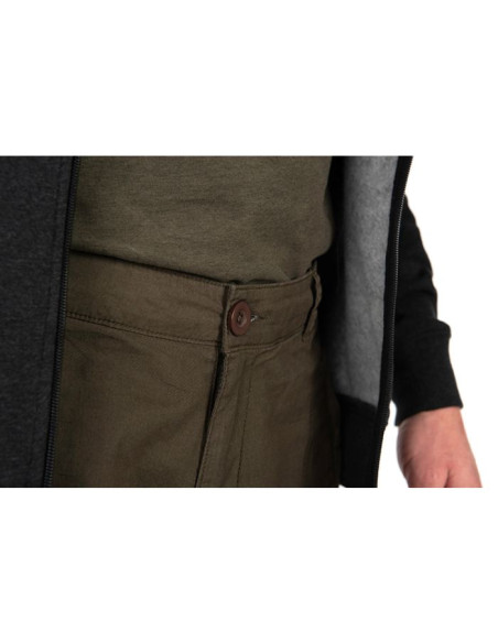 Pantaloni Lungi Fox Collection LW Cargo Trouser Green/Black
