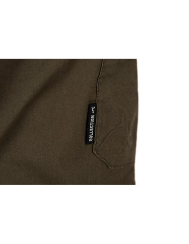 Pantaloni Lungi Fox Collection LW Cargo Trouser Green/Black