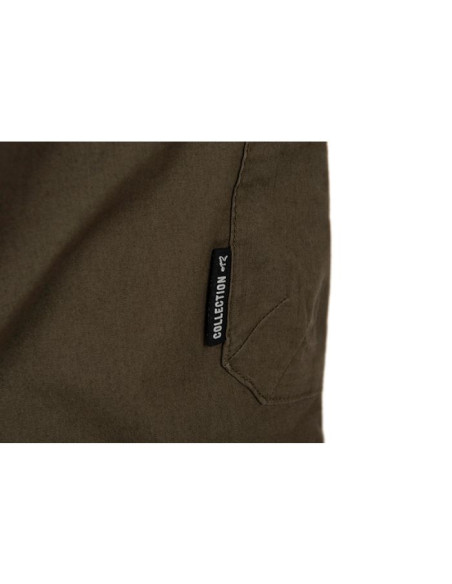 Pantaloni Lungi Fox Collection LW Cargo Trouser Green/Black