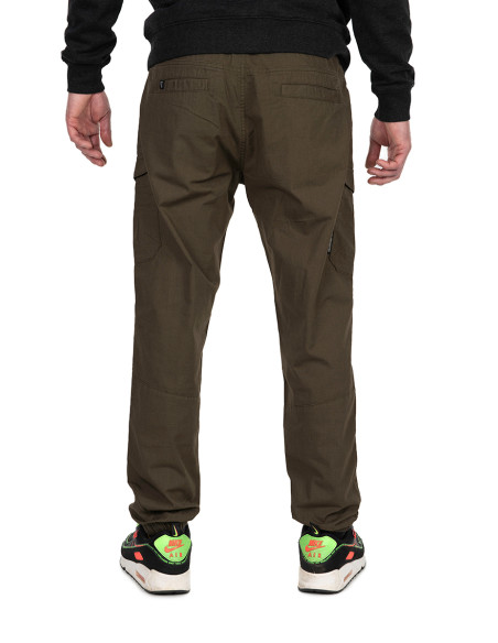 Pantaloni Lungi Fox Collection LW Cargo Trouser Green/Black