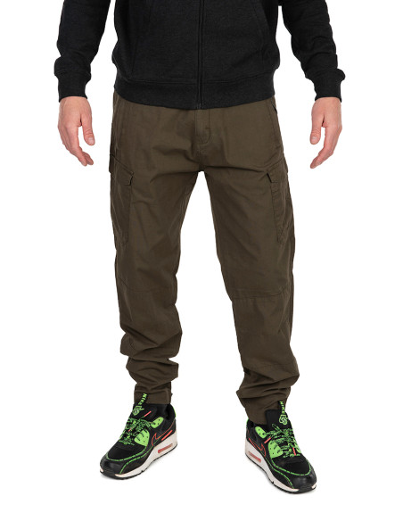 Pantaloni Lungi Fox Collection LW Cargo Trouser Green/Black