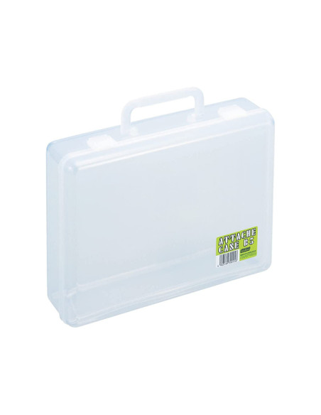Cutie Meiho Attache Case B5 Clear, 28.7x22.1x7.8cm Cutie Meiho Attache Case B5 Clear, 28.7x22.1x7.8cm