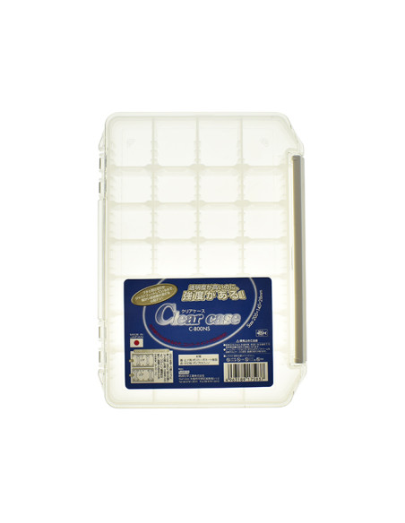 Cutie Meiho C-800NS Case Clear, 20.5x14.5x2.8cm Cutie Meiho C-800NS Case Clear, 20.5x14.5x2.8cm