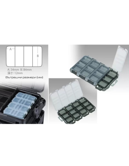 Cutie Meiho Quatro Case J, 17.5x10.5x1.8cm Cutie Meiho Quatro Case J, 17.5x10.5x1.8cm