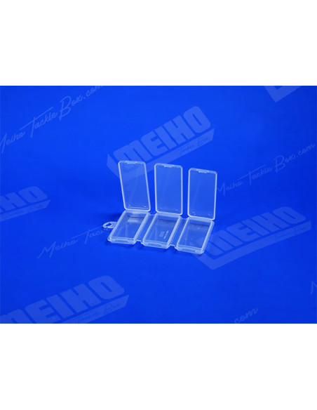 Cutie Meiho Hook Case Clear, 10.3x6.8x1.2cm Cutie Meiho Hook Case Clear, 10.3x6.8x1.2cm