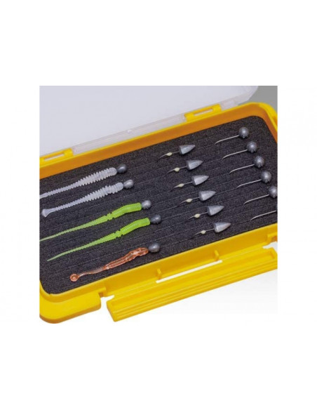 Cutie Meiho Slit Form Case J Yellow, 17.5x10.5x2.2cm Cutie Meiho Slit Form Case J Yellow, 17.5x10.5x2.2cm
