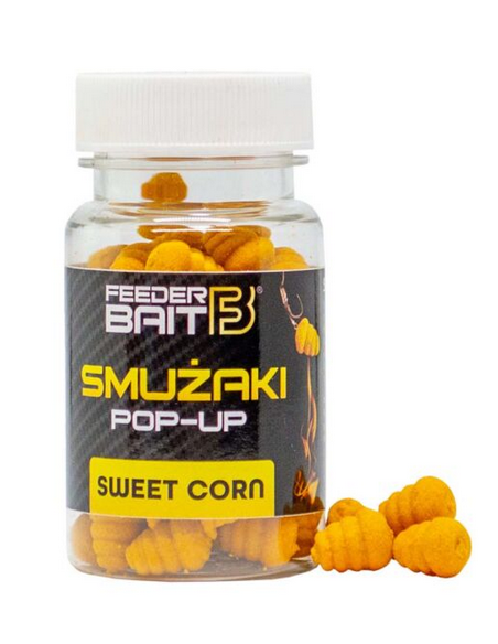 Pop Up Feeder Bait Smuzaki-Flotant, Sweet Corn, 7-10mm Pop Up Feeder Bait Smuzaki-Flotant, Sweet Corn, 7-10mm