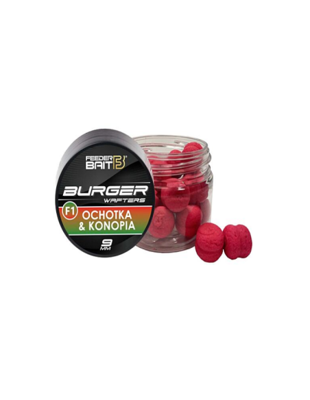 Wafter Feeder Bait Burger, Bloodworm & Canepa, 9mm, 25ml