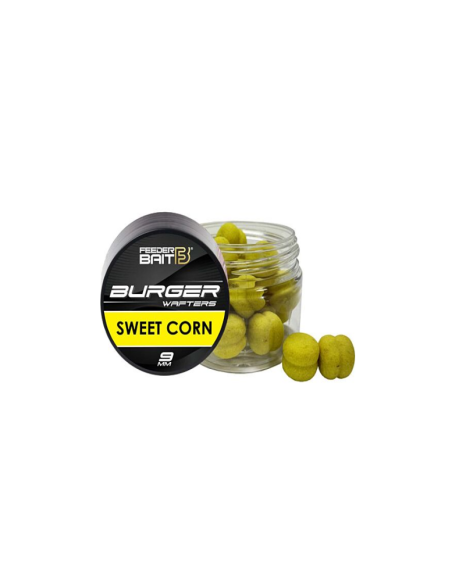 Wafter Feeder Bait Burger, Sweet Corn, 9mm, 25ml Wafter Feeder Bait Burger, Sweet Corn, 9mm, 25ml