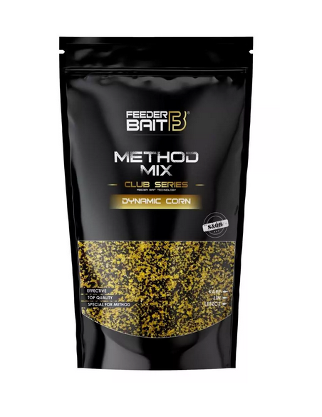 Nada Method Mix Feeder Bait Club Series, Dynamic Corn, 800g Nada Method Mix Feeder Bait Club Series, Dynamic Corn, 800g