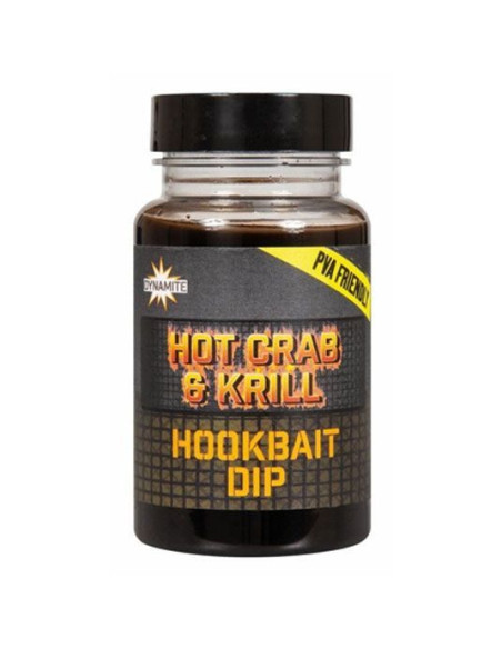 Dip Dynamite Baits Hot Crab & Krill Concentrate Dip, 100ml Dip Dynamite Baits Hot Crab & Krill Concentrate Dip, 100ml