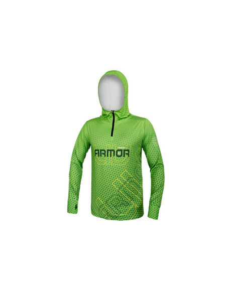 Hanorac Cu Gluga Delphin UV Armor 50+, Neon Hanorac Cu Gluga Delphin UV Armor 50+, Neon