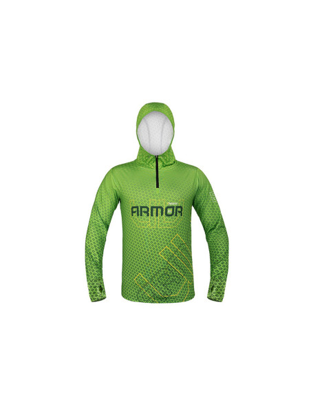 Hanorac Cu Gluga Delphin UV Armor 50+, Neon Hanorac Cu Gluga Delphin UV Armor 50+, Neon