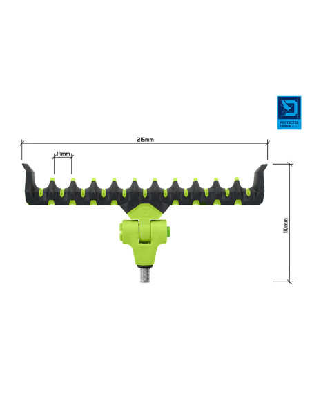 Suport Lanseta Delphin Sixto Reaxe Flexi, 21.5cm